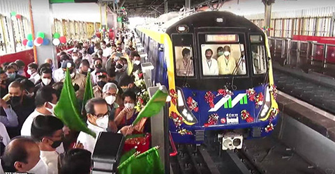 华启智能再现高光时刻，孟买地铁2&7号线开通运营